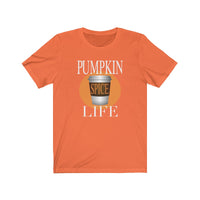 Pumpkin Spice Life Unisex Jersey Short Sleeve Tee