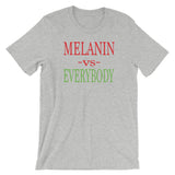 Melanin vs Everybody Short-Sleeve Unisex T-Shirt