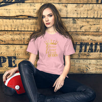 Know Your Worth Queen Short-Sleeve T-Shirt