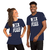 Sex Travel Sports Food Podcast Short Sleeve Unisex T-Shirt