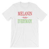 Melanin vs Everybody Short-Sleeve Unisex T-Shirt