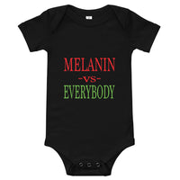 Baby Bodysuit - Melanin vs Everybody