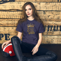 Know Your Worth Queen Short-Sleeve T-Shirt