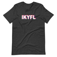IKYFL Tri-Color Short-Sleeve Unisex T-Shirt